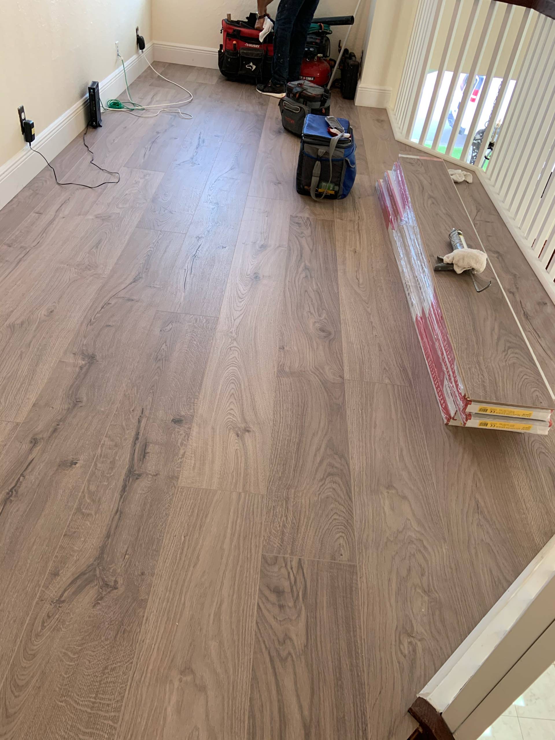 LVP Hardwood Flooring Installation